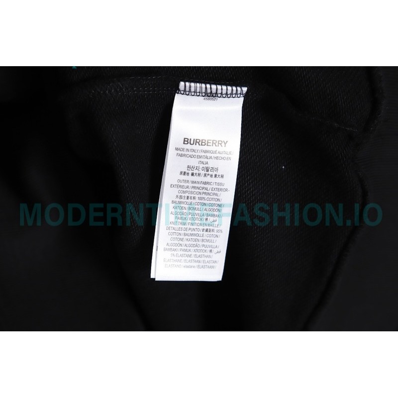  Burberry - 23FW Tatami Embroidery Hoodie