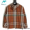Burberry - Rubber Nameplate Brown Large Check Double-sided Jacket