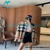 Burberry - 22FW Check Wool Zippered Shirt Jacket