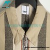 Burberry - 22FW Check Wool Zippered Shirt Jacket