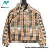  Burberry - Supreme  Co-branded Warhorse Embroidered Denim Jacket
