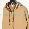 Burberry - 22FW Check Patchwork Zipper Hooded Coat