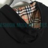 Burberry - 21Fw Silicone Logo Inner Check hooded coat