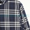 Burberry - 23FW New Blue And White Checked Hooded Jacket