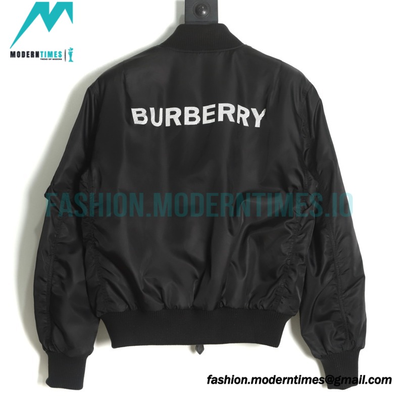 Burberry - 22FW Back Letter Pilot Quilted Jacket
