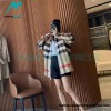 Burberry - 22FW Checked Wool Zipper Shirt Coat