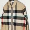 Burberry - 22FW Checked Wool Zipper Shirt Coat