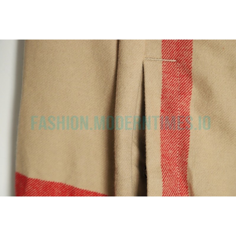 Burberry - 22FW Checked Wool Zipper Shirt Coat