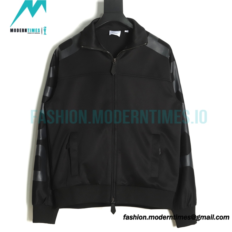 Burberry - 22FW Logo Printed Sleeves Functional Zipper Jacket