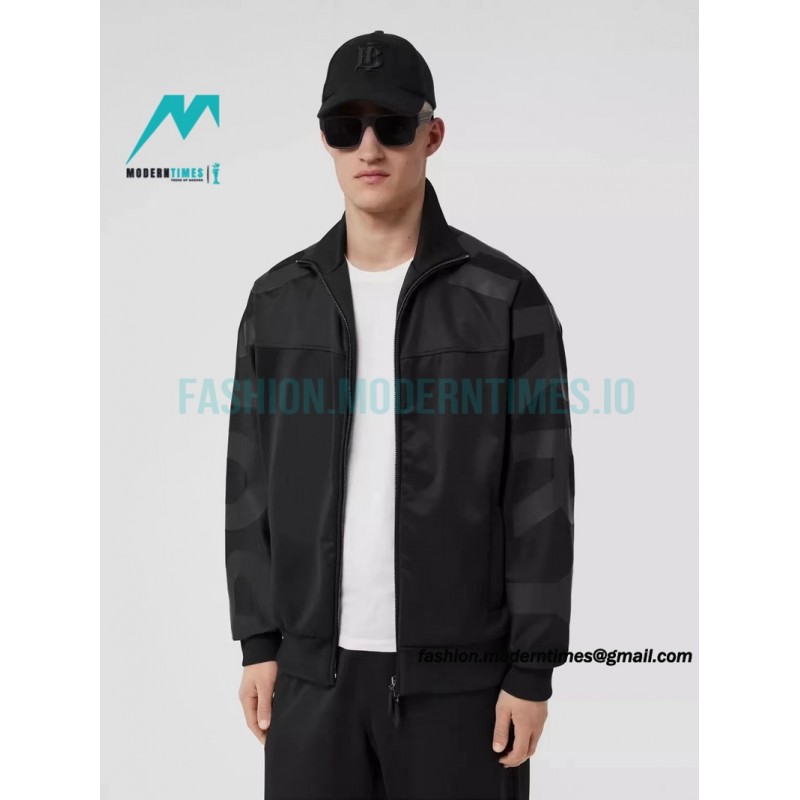 Burberry - 22FW Logo Printed Sleeves Functional Zipper Jacket