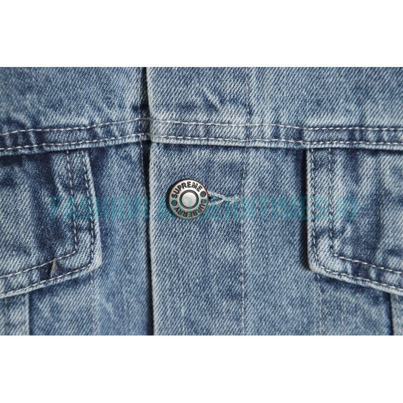 Burberry - Supreme 23SS War Horse Embroidered Denim Jacket