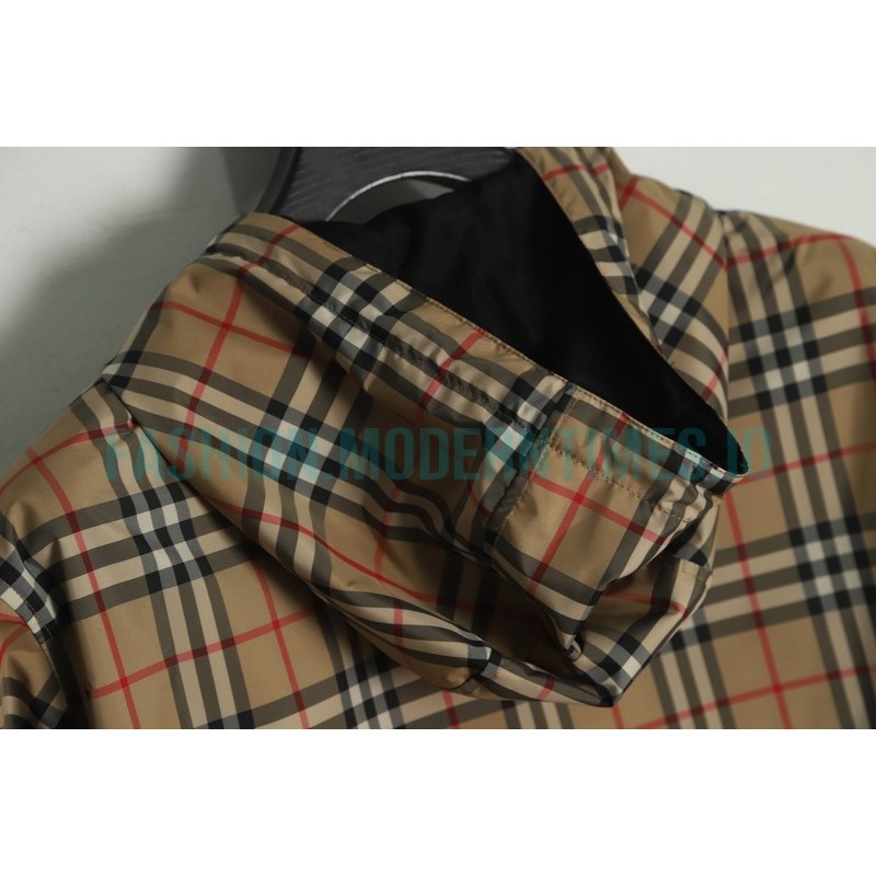Burberry - Classic Little Check Double-sided Jacket