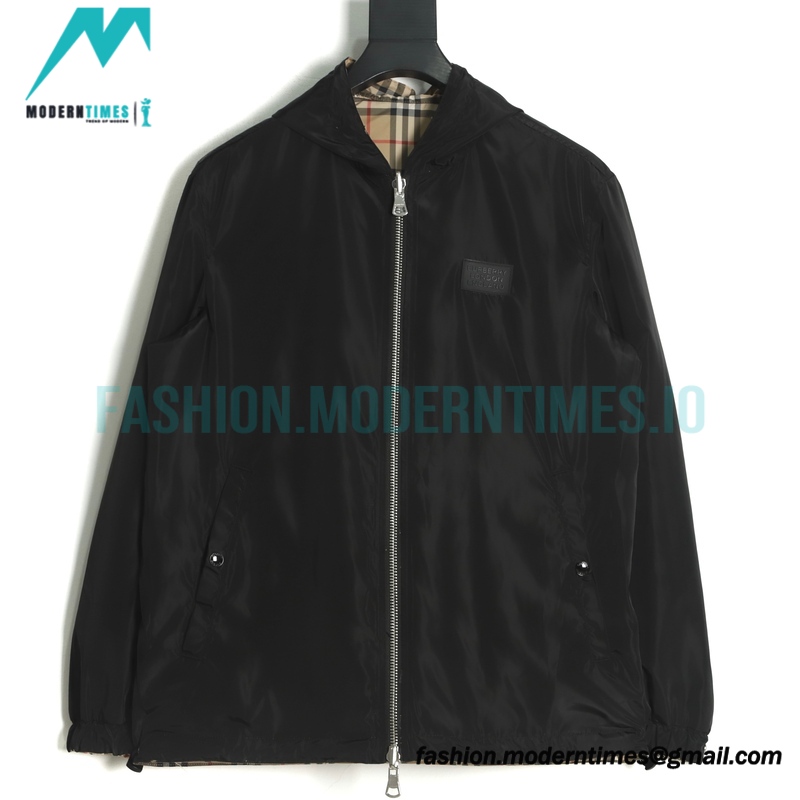 Burberry - Classic Little Check Double-sided Jacket