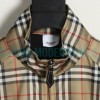 Burberry - Functional Plaid Stand Collar Thin Coat