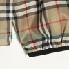 Burberry - Functional Plaid Stand Collar Thin Coat
