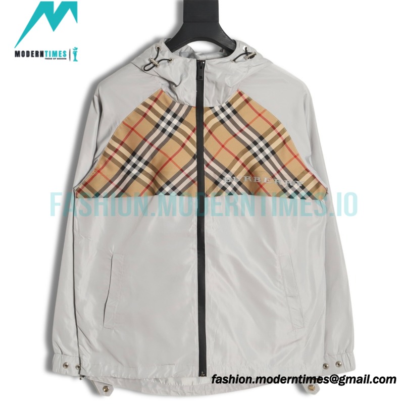 Burberry - Chest Check Logo Trench Coat