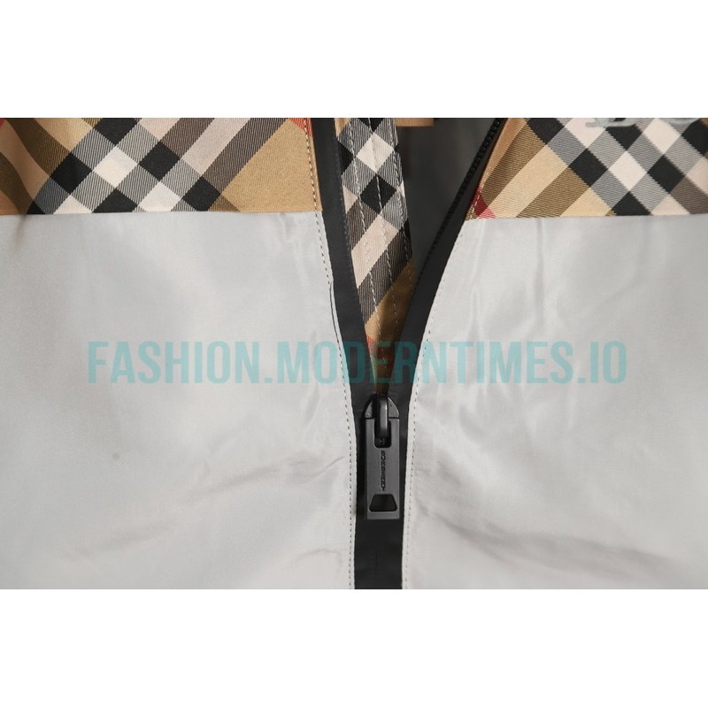 Burberry - Chest Check Logo Trench Coat