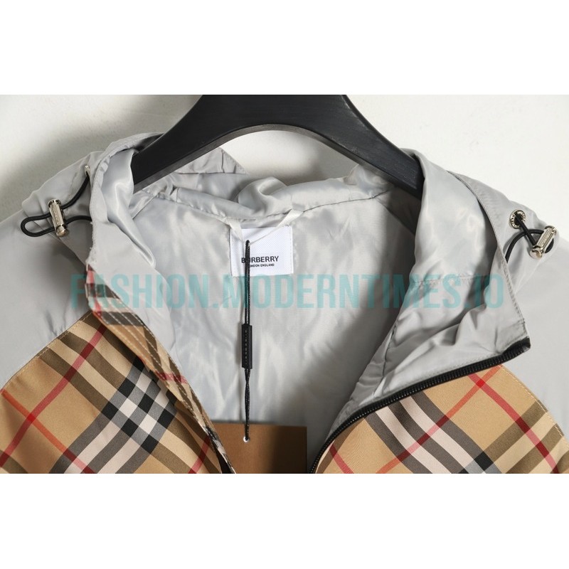 Burberry - Chest Check Logo Trench Coat