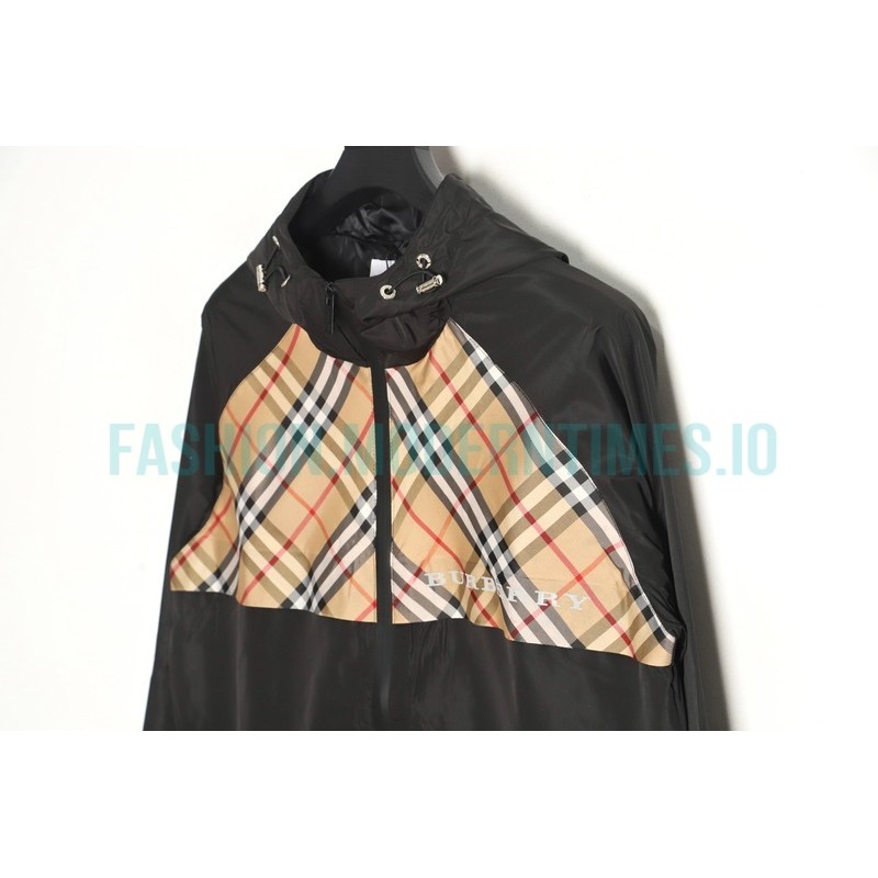 Burberry - Chest Check Logo Trench Coat