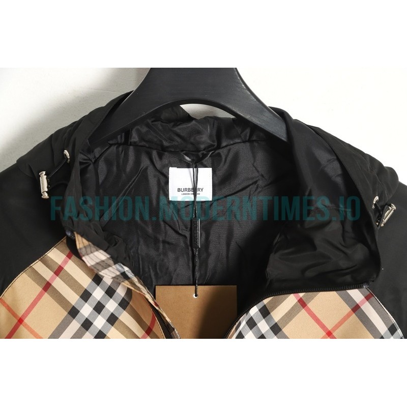 Burberry - Chest Check Logo Trench Coat