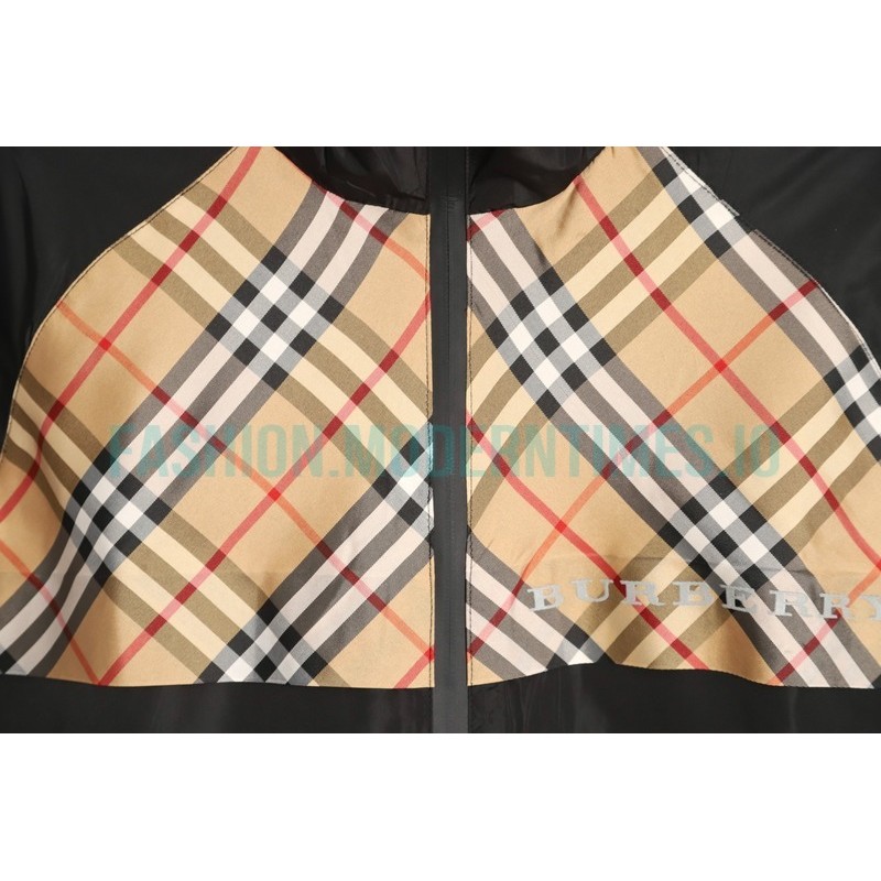 Burberry - Chest Check Logo Trench Coat
