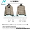 Burberry - 23FW Black And White Plaid V-neck Knit Sweater Cardigan
