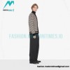 Burberry - 23FW Black And White Plaid V-neck Knit Sweater Cardigan
