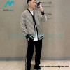 Burberry - 23FW Black And White Plaid V-neck Knit Sweater Cardigan