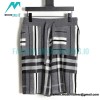 Burberry - 23SS Grey Striped Knit Wool Shorts Pants
