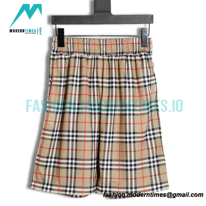 Burberry - 23SS Checked Beach Shorts Pants