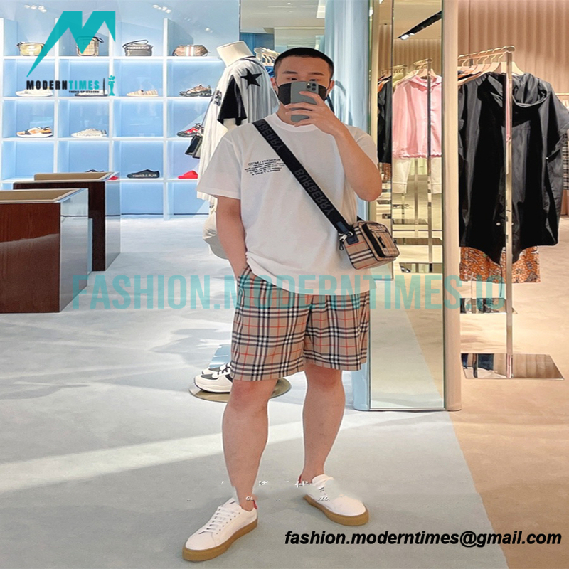Burberry - 23SS Checked Beach Shorts Pants