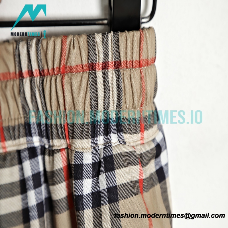Burberry - 23SS Checked Beach Shorts Pants