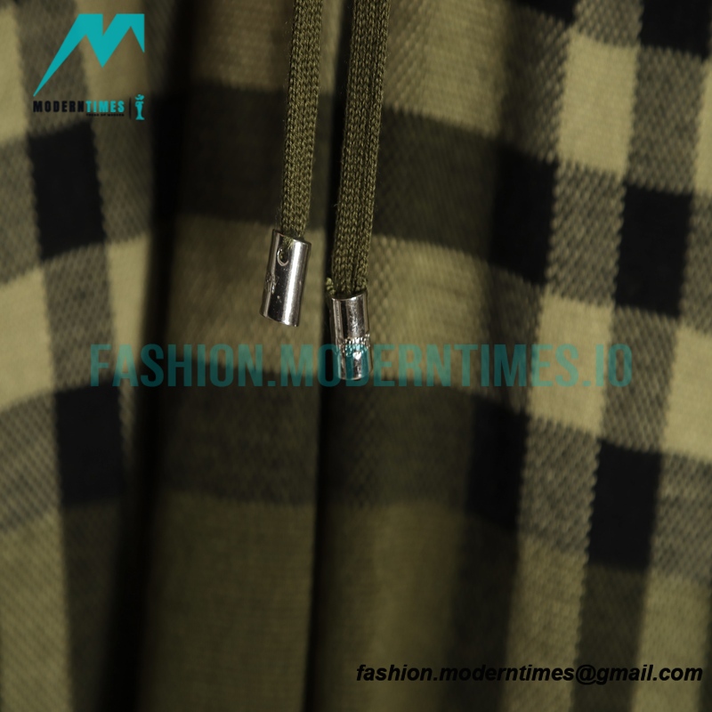 Burberry - 21FW Dark Green Plaid Wool Shorts