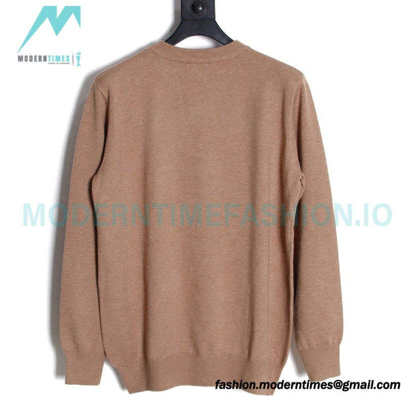  Burberry - 23ss Towel Embroidered Warhorse Knit Sweater