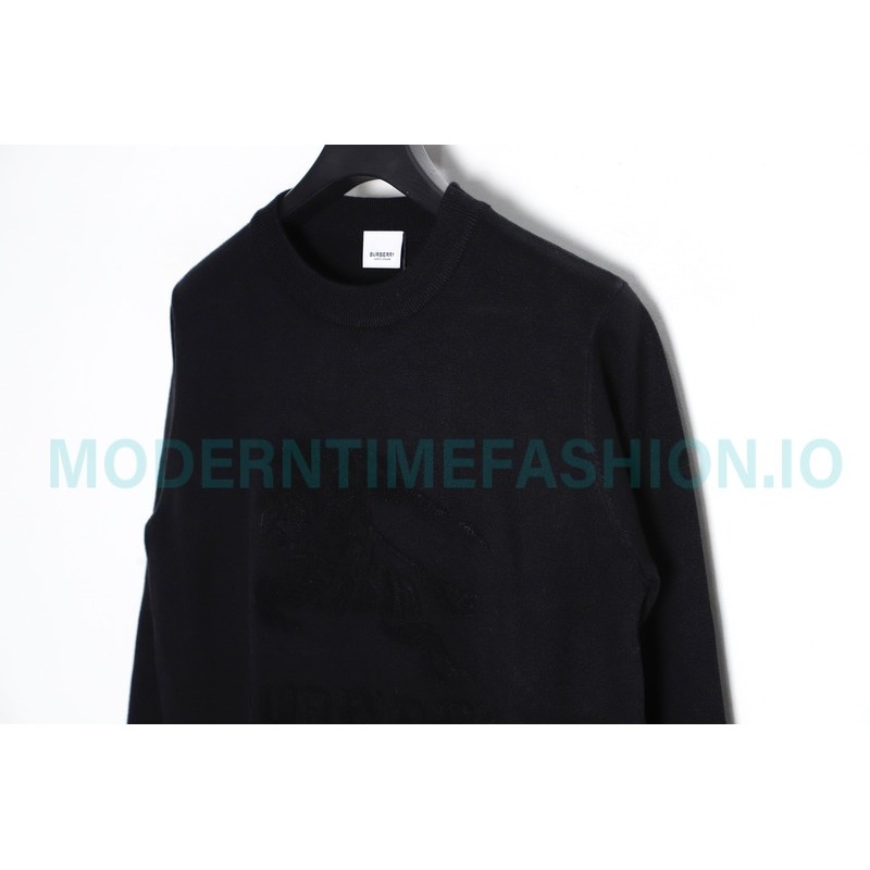  Burberry - 23ss Towel Embroidered Warhorse Knit Sweater