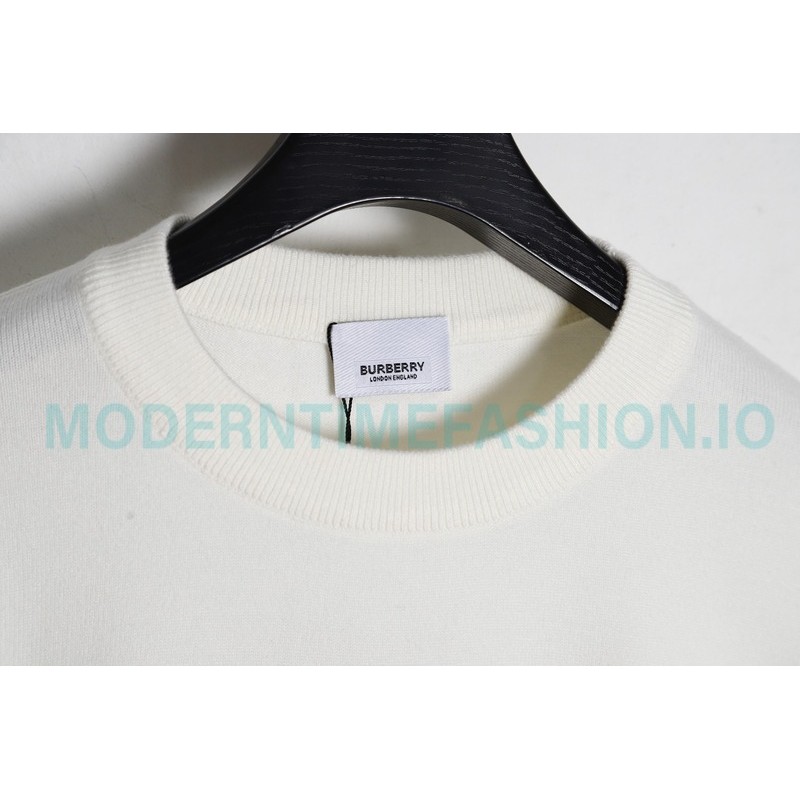  Burberry - 23ss Towel Embroidered Warhorse Knit Sweater