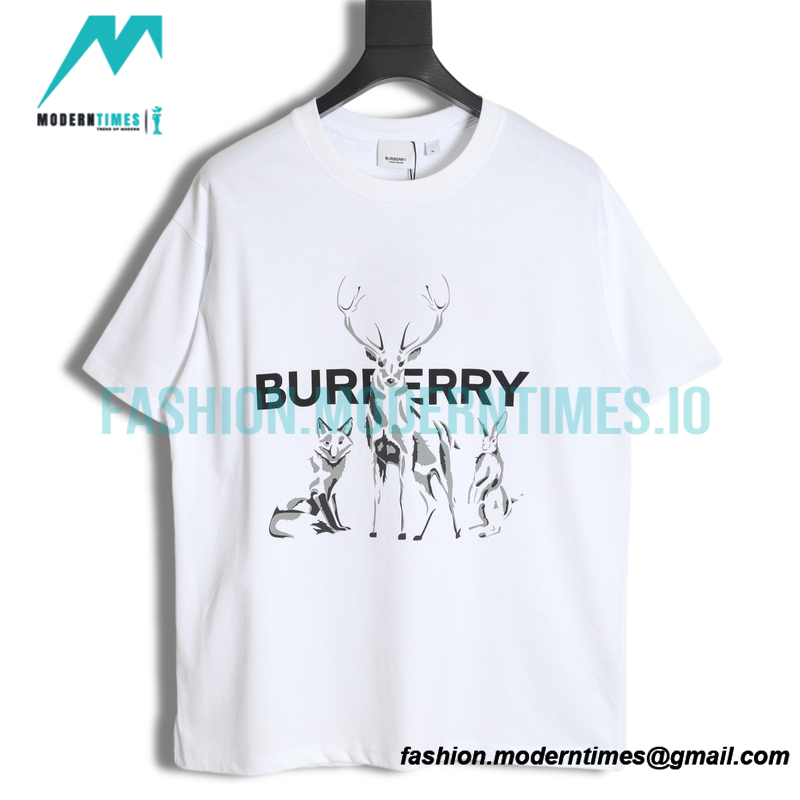 Burberry - 22ss Large Embroidered Short-sleeved Polo Back