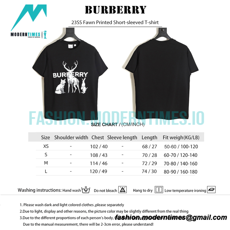 Burberry - 22ss Large Embroidered Short-sleeved Polo Back