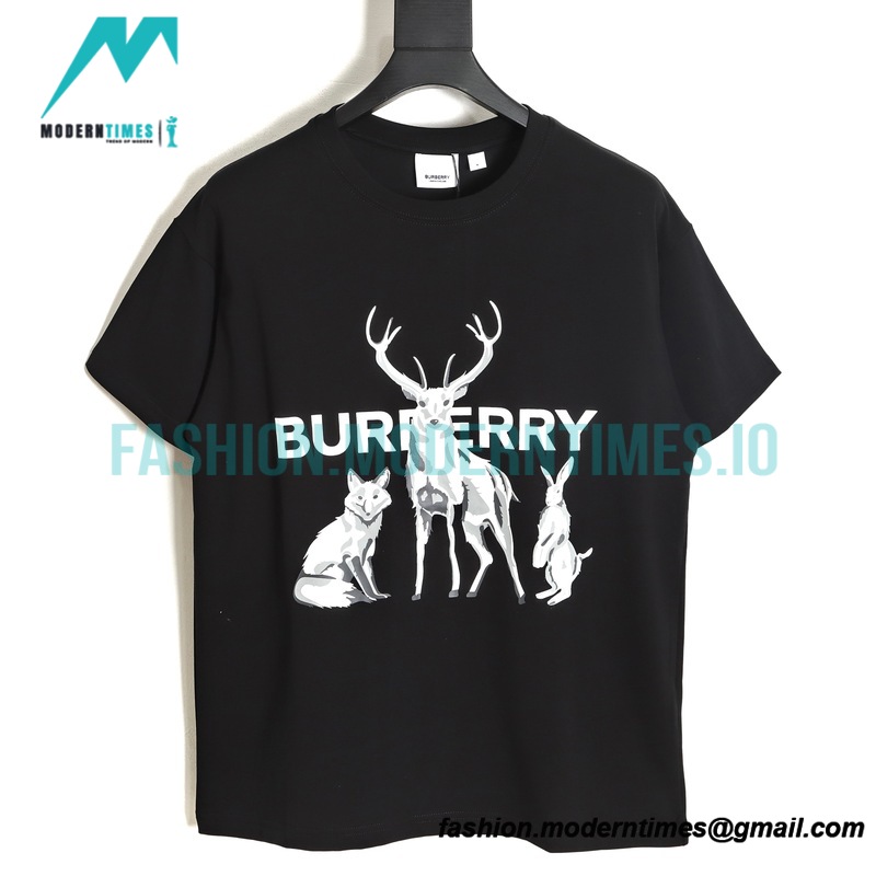Burberry - 22ss Large Embroidered Short-sleeved Polo Back