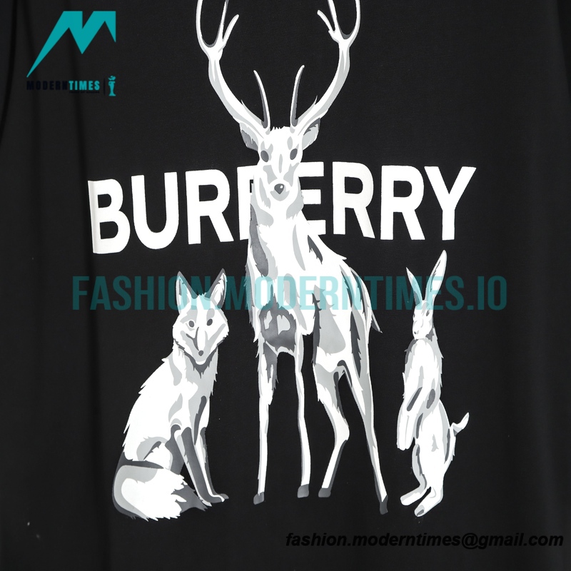 Burberry - 22ss Large Embroidered Short-sleeved Polo Back