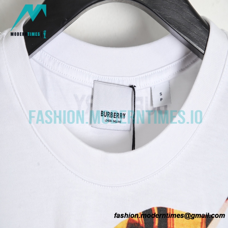 Burberry - New War Horse Print Round Neck Short Sleeve