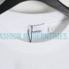 Burberry - 23SS Looped Towel Embroidered Short-sleeved T-shirt