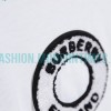 Burberry - 23SS Looped Towel Embroidered Short-sleeved T-shirt