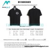 Burberry - 23SS Looped Towel Embroidered Short-sleeved T-shirt