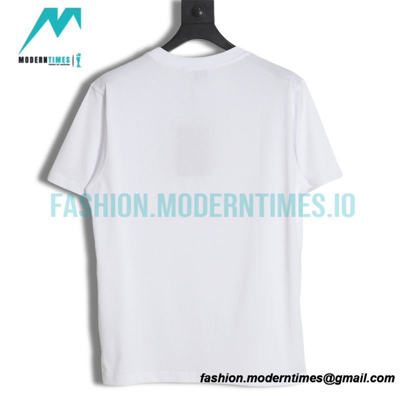 Burberry - 23SS Stereoscopic Geometric Embroidered Short-sleeved T-shirt