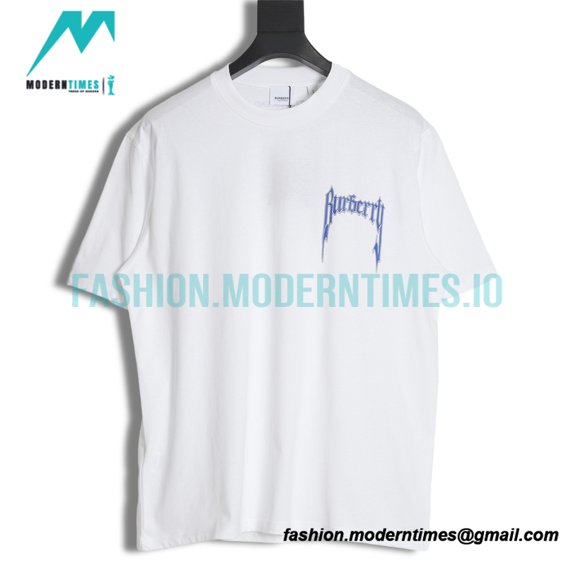 Burberry - 23SS Letter Printed Short-sleeved T-shirt
