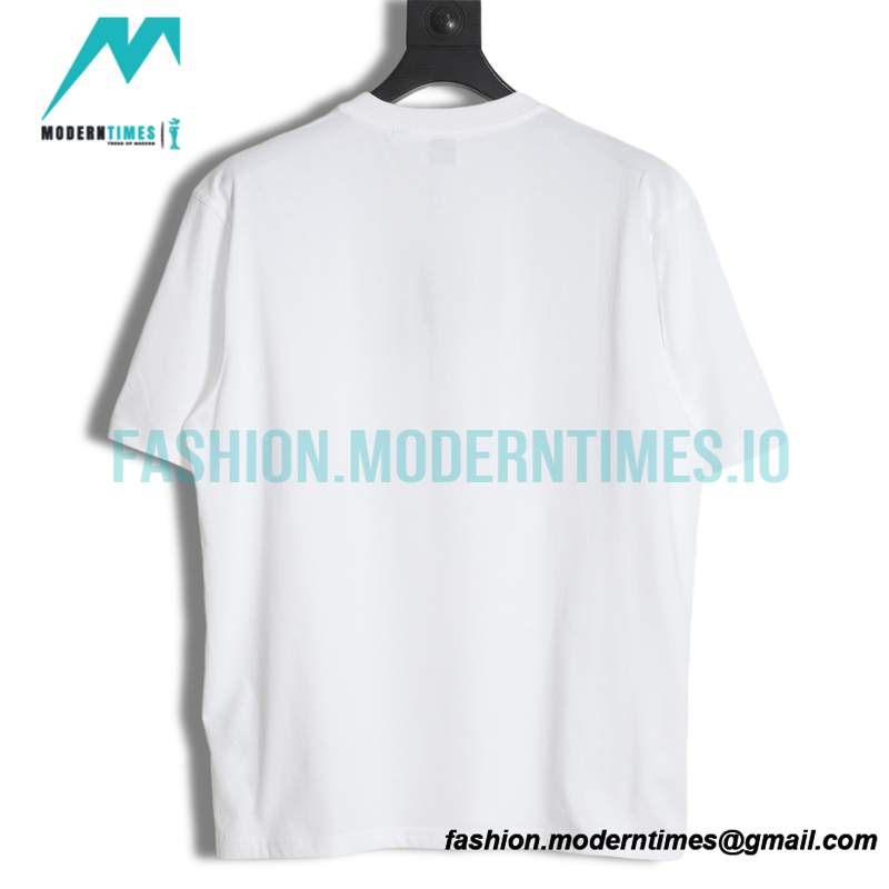 Burberry - 23SS Embroidered Wheat Spike Short-sleeved T-shirt