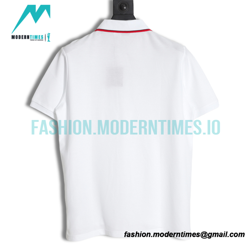 Burberry - 23SS B Letter Towel Embroidered 3-dimensional Letter Short-sleeved Polo Shirt