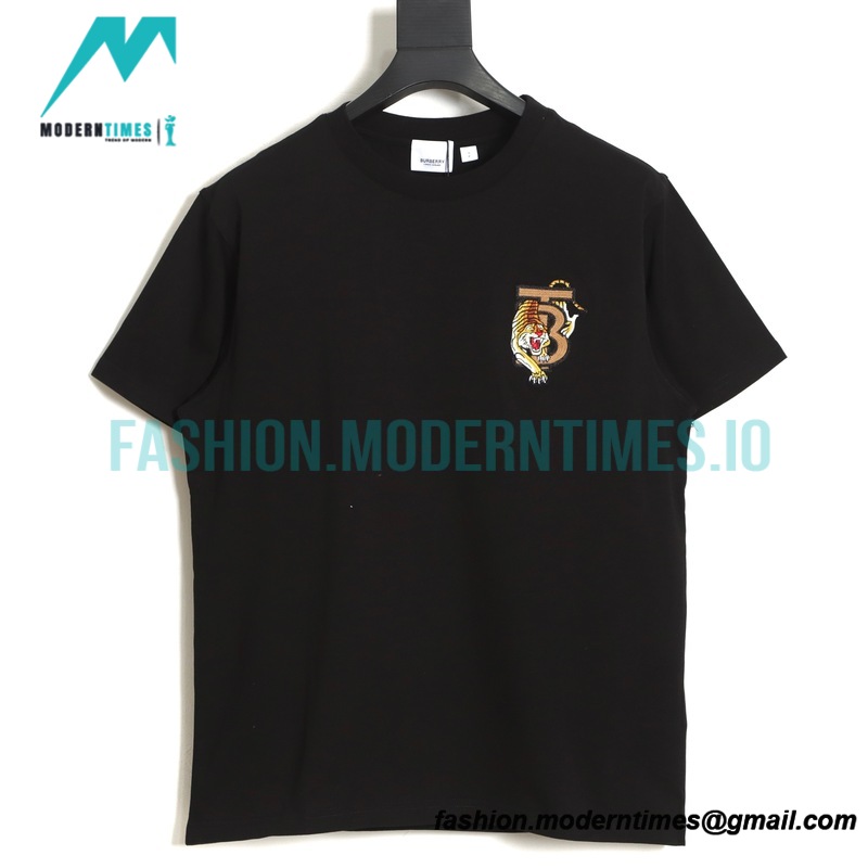 Burberry - 2022SS Year Of The Tiger Limited Embroidered Short-sleeved T-shirt