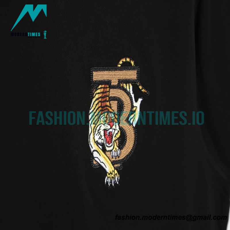 Burberry - 2022SS Year Of The Tiger Limited Embroidered Short-sleeved T-shirt